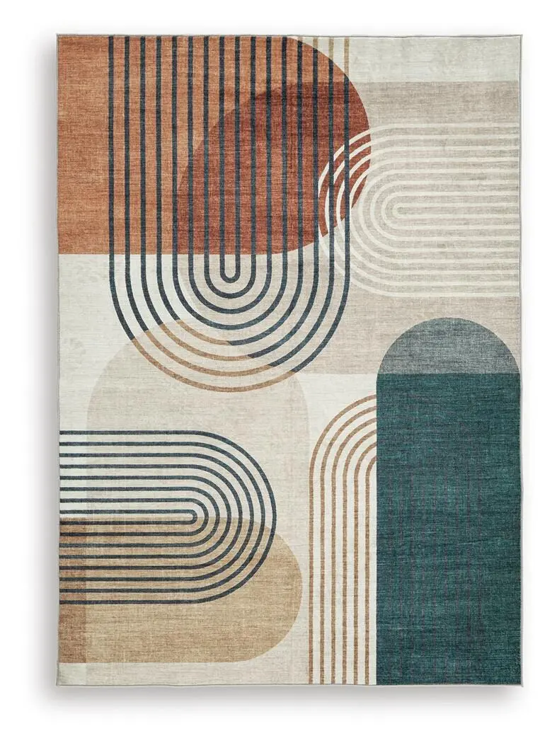 Farrendale Machine-Washable Area Rug 1