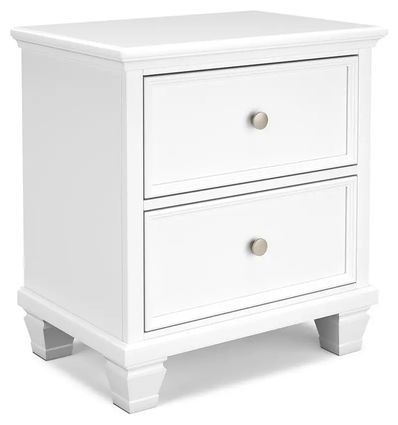 Fortman Matching Nightstand – Bedside Table With Usb Charging Port 1