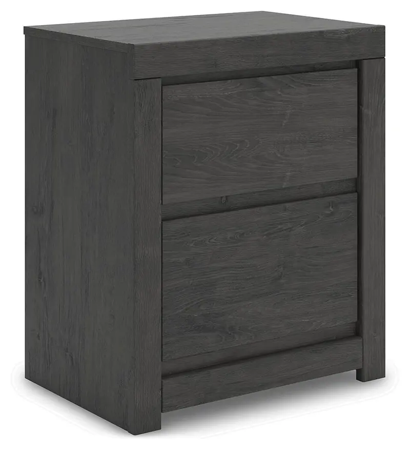 Fraluna Sleek Nightstand – Compact Bedside Table With Modern Finish 1
