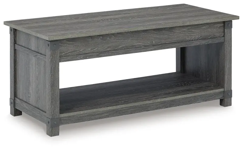 Freedan Lift-Top Coffee Table With Storage – Adjustable Height Design 1