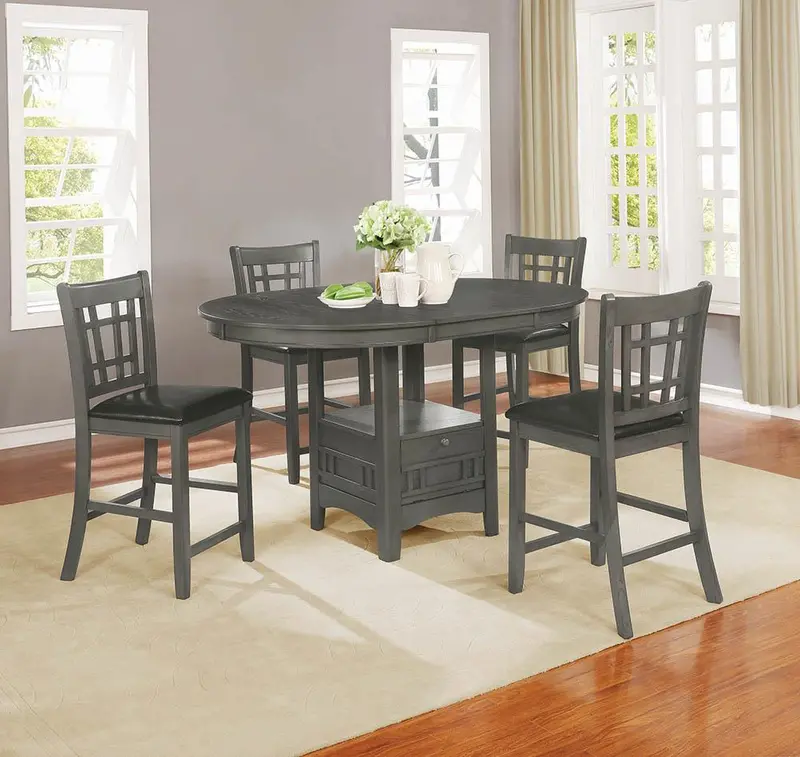 G108218 Sleek Counter-Height Dining Table 1
