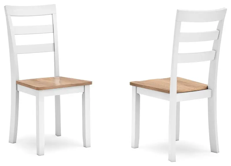 Gesthaven Upholstered Dining Chair – Contemporary Seat With Wooden Legs 3