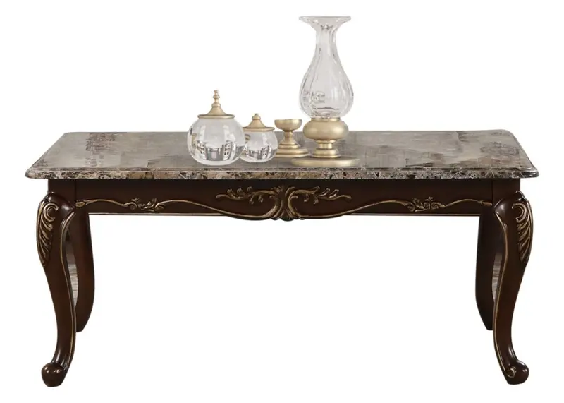 Gloria Brown Coffee Table By Galaxy Home 1