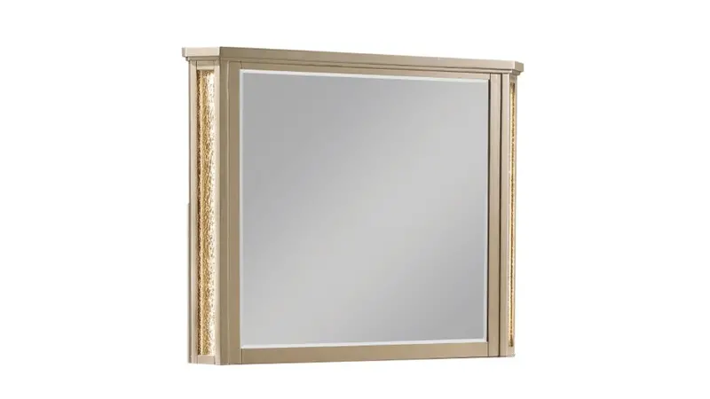 Gold Medusa Framed Mirror By Galaxy Home 1
