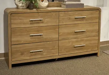 Gramburg 6-Drawer Dresser With Matching Wall Mirror 1