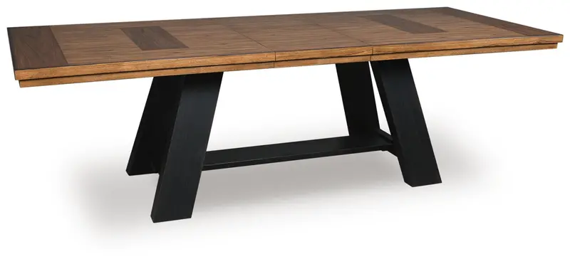Greddinton Extendable Dining Table – Expandable Design 1