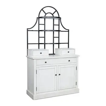 Greddinton Industrial-Style Bakers Rack Base Only 1