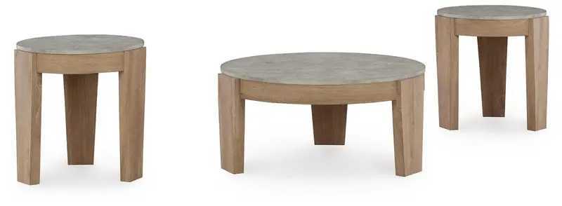Guystone Nesting Tables – Set Of 3 Varying Heights 1