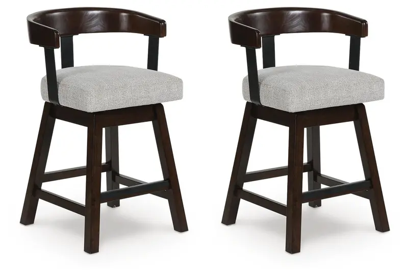 Haddigan 2-Pack Counter Height Barstools 1