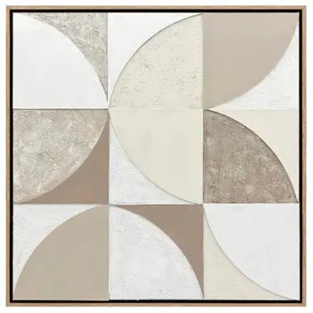 Harelman Geometric Wall Sculpture 1