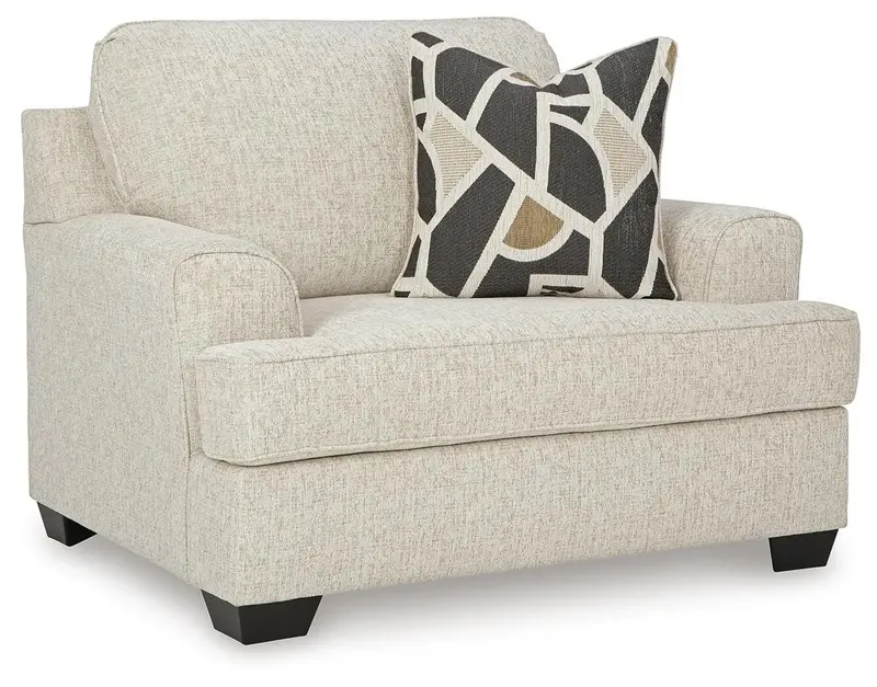 Heartcort Plush Oversized Reading Chair 1