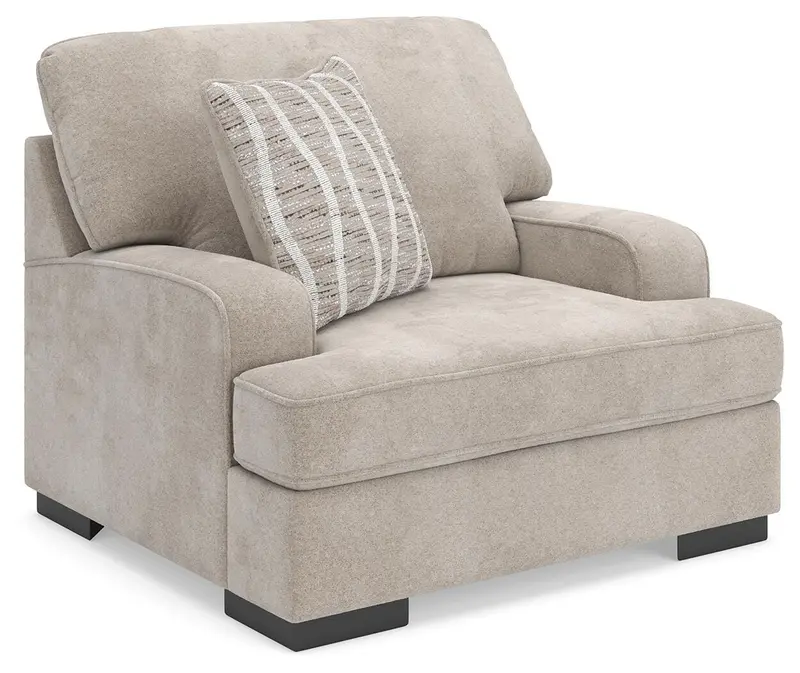 High Profile Oversized Armchair With Deep Seating 1