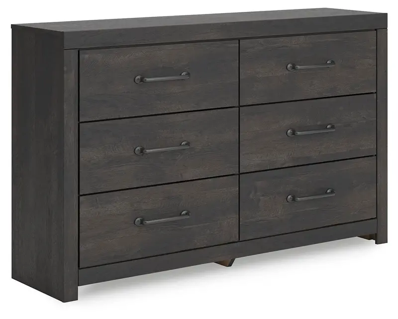 Hollivern Solid Wood Dresser With Soft-Close Drawers 1