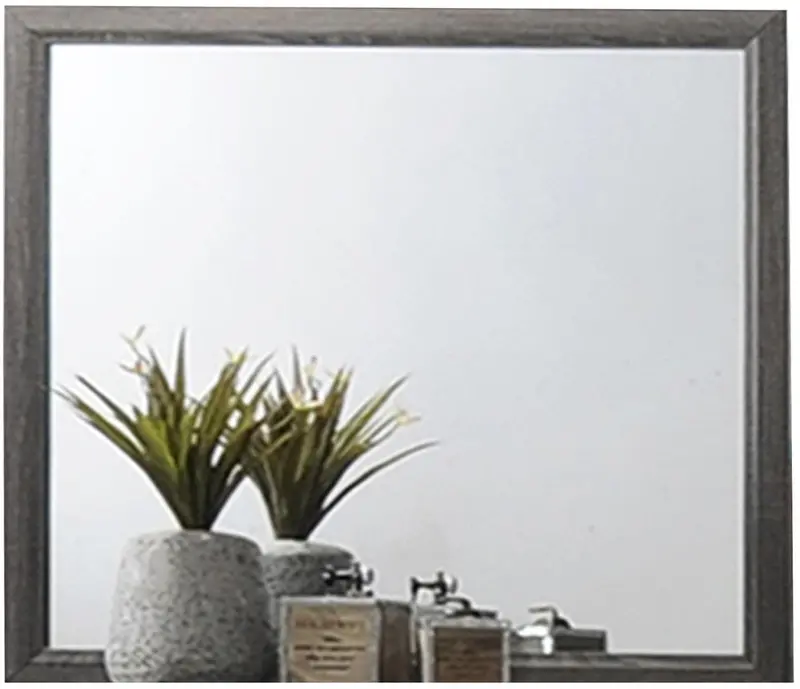 Hudson Wall Mirror In Foil Grey – Ghf-808857660121 1