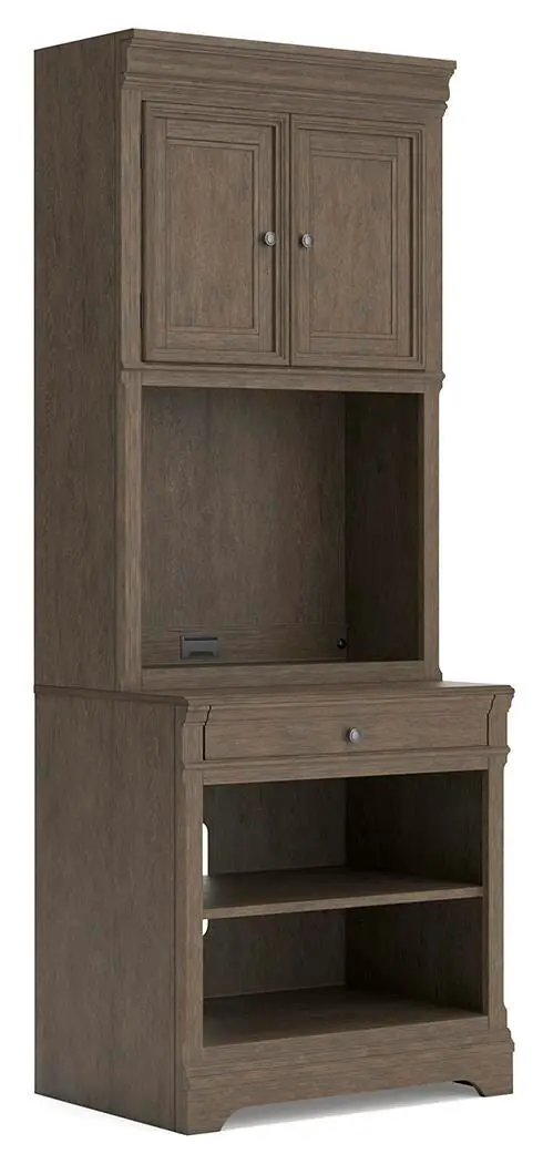 Janismore Adjustable Wooden Bookcase With Open Shelving 1