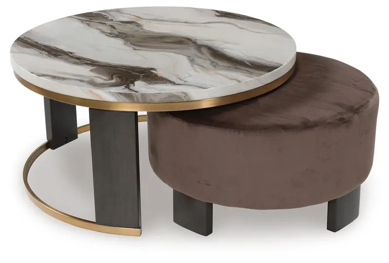 Jazmore Modern Nesting Coffee Tables – Set Of 2 1