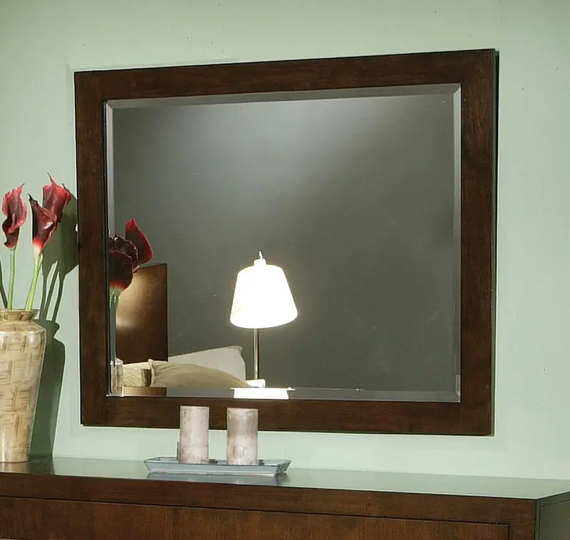Jessica Cappuccino Dresser-Mounted Mirror 1