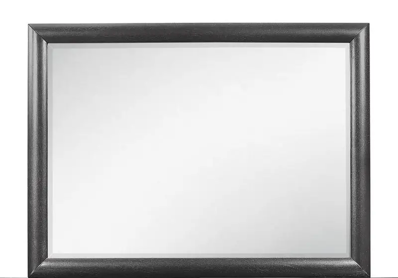 Jordyn Sleek Grey Wall Mirror 1