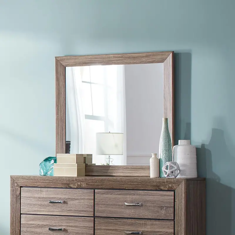 Kauffman Dresser Mirror With Transitional Frame 1