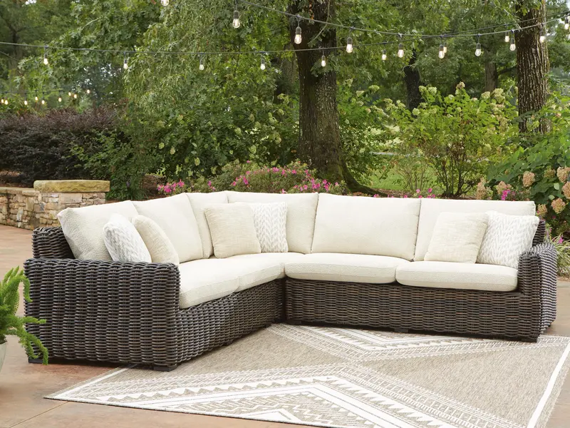 Kimora All-Weather Outdoor Sectional Seating 1
