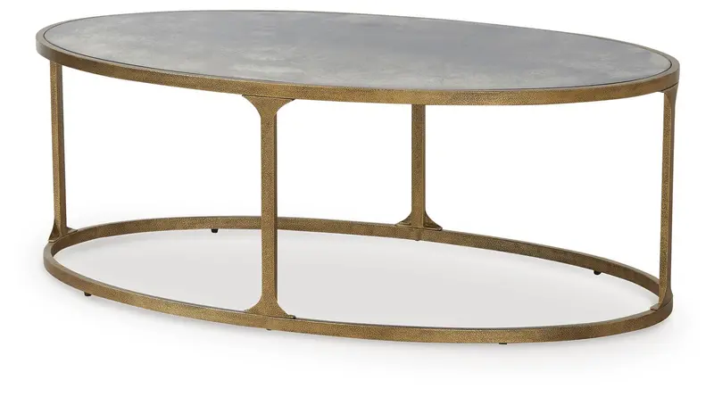 Korajane Modern Coffee Table With Tempered Glass Top 1