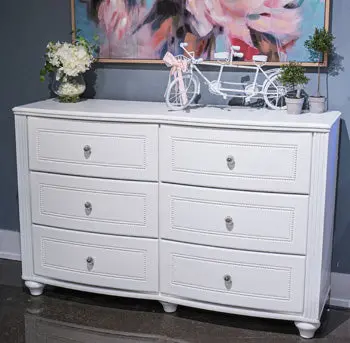 Kozlani 6-Drawer Dresser With Full-Length Mirror 1