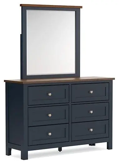 Landocken 7-Drawer Dresser With Full-Length Mirror Included 1