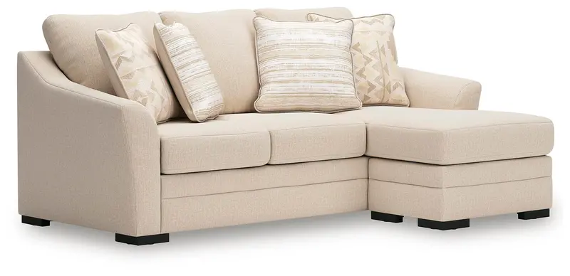 Lango Chaise Sofa Sleeper With Pull-Out Queen Mattress 1