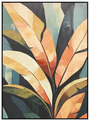 Laurelie Framed Canvas Wall Art Print 1
