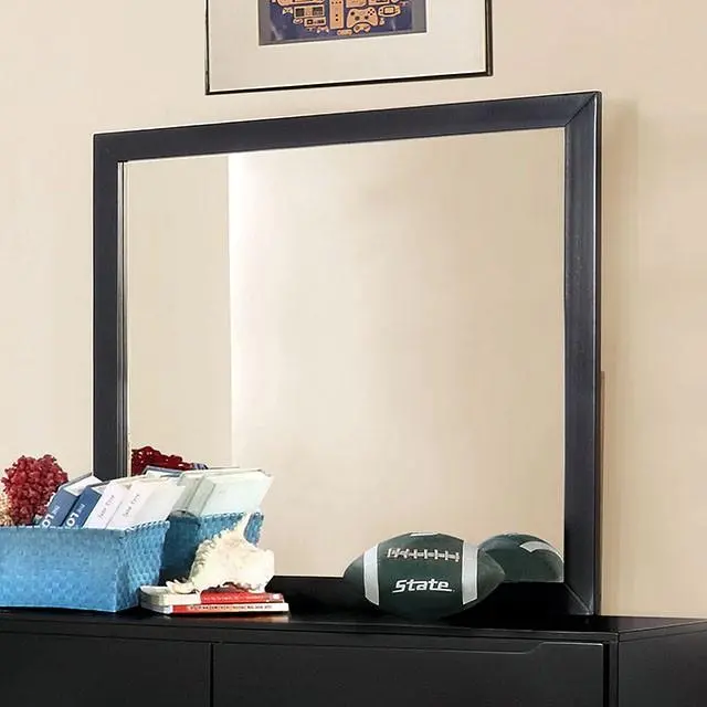 Lennart Ii Black Framed Wall Mirror 1
