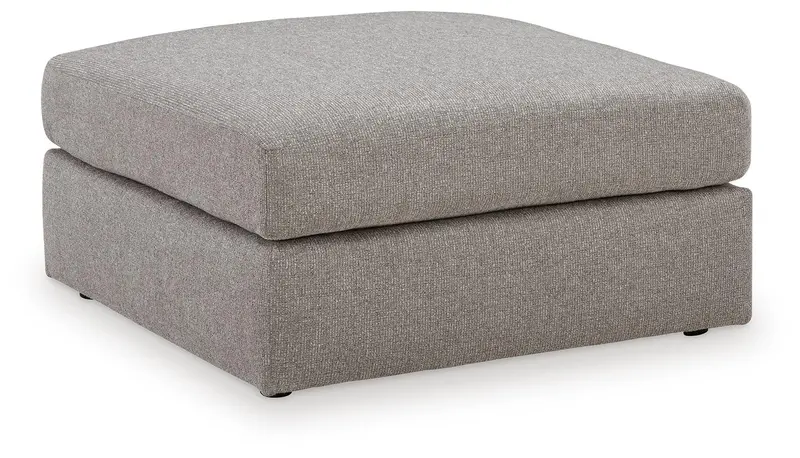 Lindon Extra-Large Fabric Accent Ottoman 1