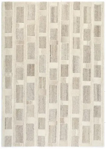 Lisgrove Contemporary Area Rug – Low-Pile Design 1