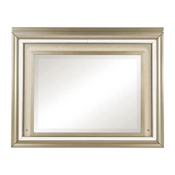 Loudon Champagne Metallic Led-Lit Vanity Mirror (Model 1515-6) 1