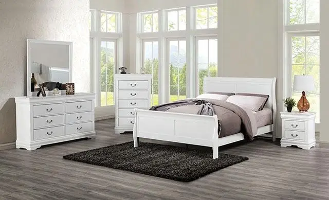 Louis Philippe Traditional Dresser With Antique Finish 1