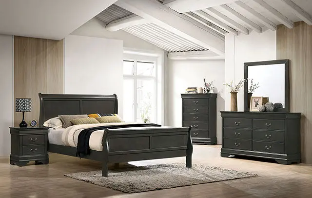 Louis Philippe Traditional Nightstand 1