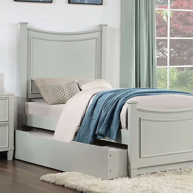 Lycorida Twin And Full Bed – Streamlined Contemporary Look 1