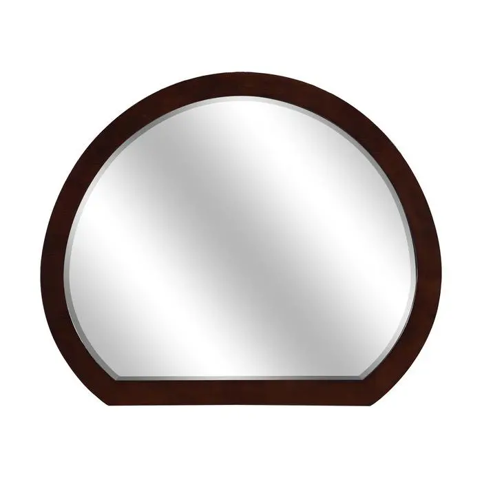 Lyric Dark Espresso Framed Mirror For Bedroom Accent 1
