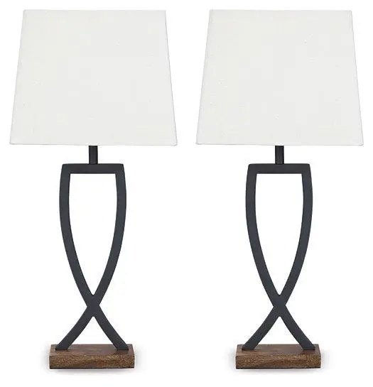 Makara Matching Table Lamp Duo – Stylish Two-Piece Set 1