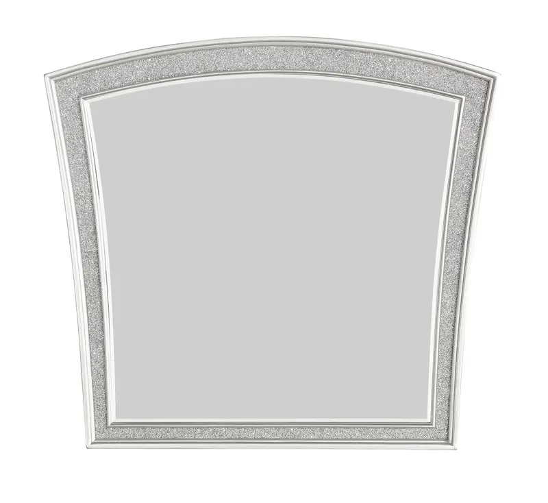 Maverick Platinum Mirror With Sleek Framed Design 1