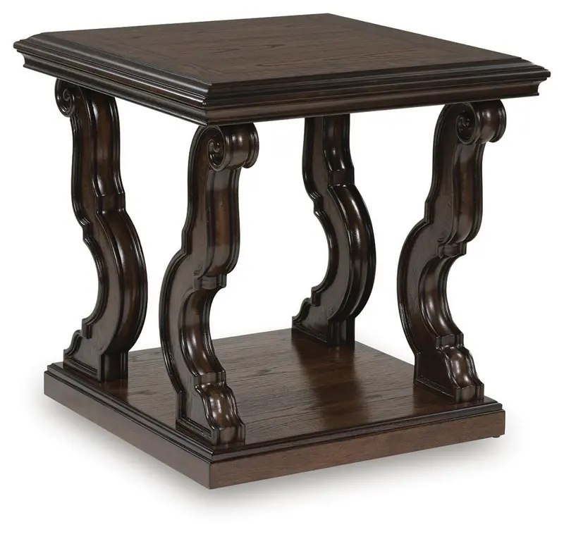 Maylee Compact Round End Table For Small Spaces 1