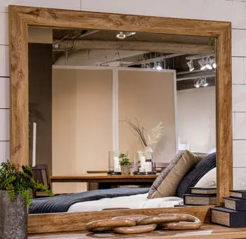 Maystonna Framed Full-Length Bedroom Mirror 1