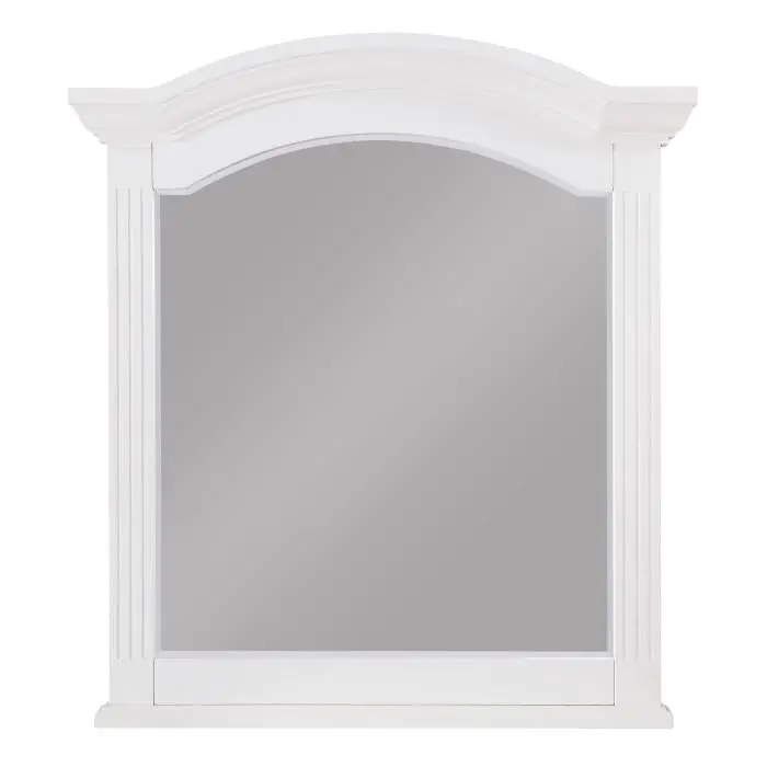 Meghan Arched Mirror In White Finish – 2058Wh-6 1