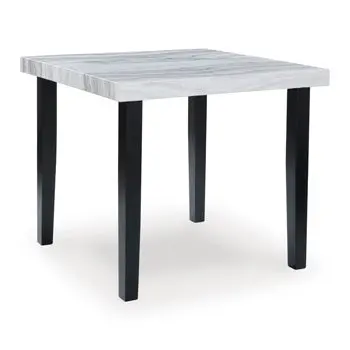 Mervannie Counter-Height Dining Table With Solid Wood Top 1