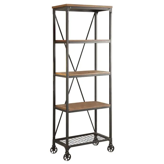 Millwood Compact Pine Bookcase – 26-Inch Wide Shelving Unit 1