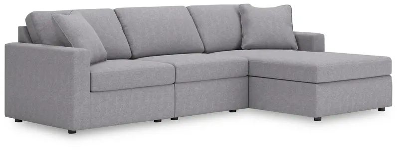 Modmax L-Shaped Sectional Sofa With Chaise Seat 1