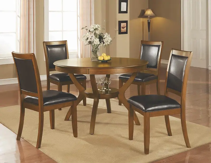 Nelms Deep Brown Casual Dining Side Chair 1