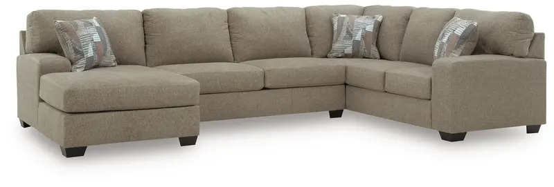 Newellen Modular Sectional Sofa With Reclining Chaise 1