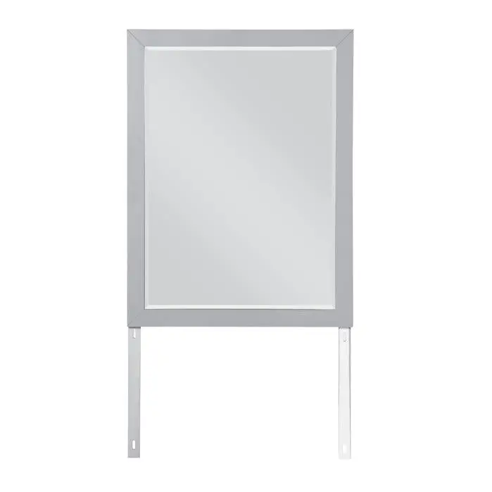 Orion Wall-Mount Mirror – Minimalist Gray Frame B2063-6 1