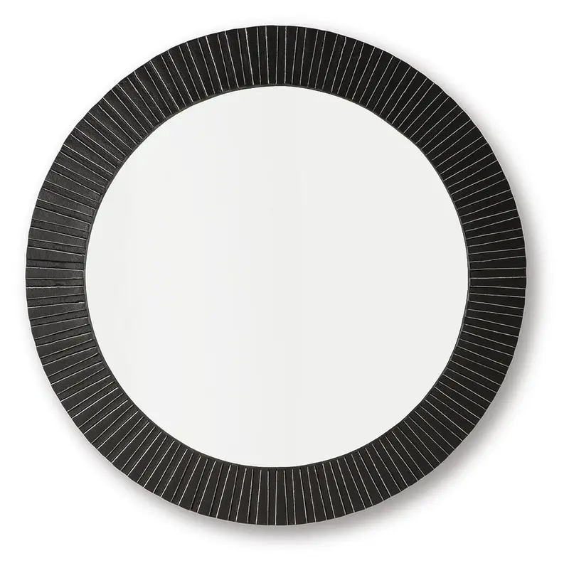 Ozias Arched Accent Mirror With Metallic Finish 1