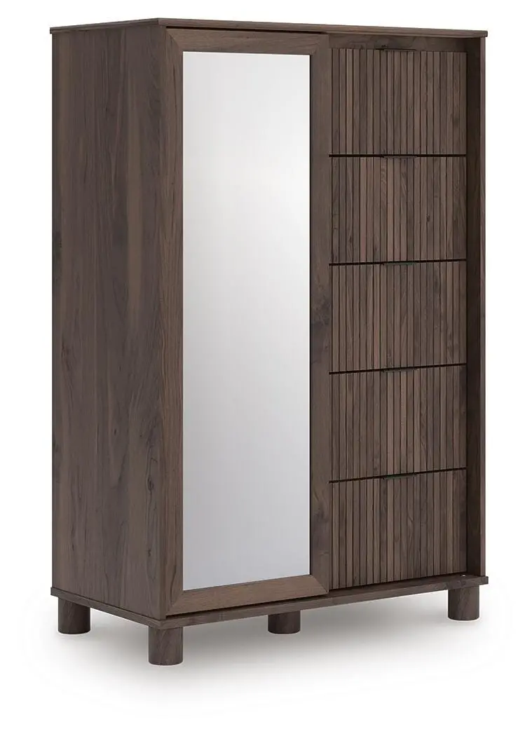 Pamytta Full-Size Dressing Chest With Mirror Attachment Option 1